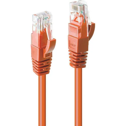 Lindy Netzwerkkabel (U/UTP, CAT6, 2 m) (48108)