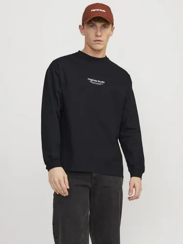 JACK & JONES Gedrucktes Rundhals T-Shirt für Herren - T-Shirts für Herren, aus 100% Baumwolle, bietet hohen Tragekomfort und lässigen Style für jeden Anlass.