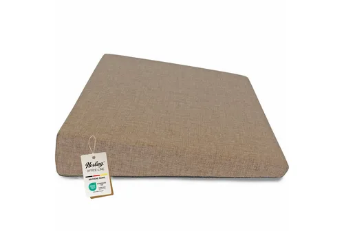 Herlag Keilkissen Stella - Ergonomisches Sitzkeilkissen für Komfort - Keilkissen für ergonomisches Sitzen, fördert eine gesunde Körperhaltung und beugt Rückenschmerzen vor. Ideal für Bürostuhl, Autositz oder Sofa.