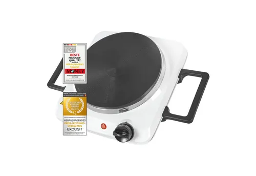 exquisit Einzelkochplatte KP 3102 in weiß von Exquisit