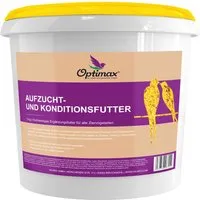 Optimax Kondition- und Aufzuchtfutter für Vögel | 5kg Eimer - Hochwertiges Futter für Ziervögel, ideal für Zucht und Jungvögel. Enthält essentielle Nährstoffe für Vitalität und Gefiederqualität. Hergestellt in Deutschland, frei von künstlichen Zusätzen.