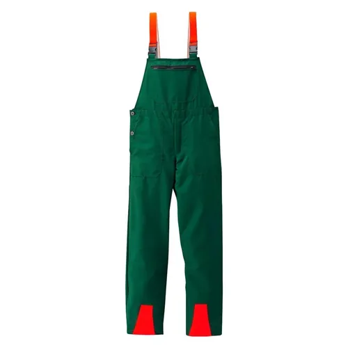 Scheibler Schnittschutz-Latzhose Basic, grün/leuchtorange, 8130 (46, 48, 50, 52, 54, 56, 58, 60) (8130-50)