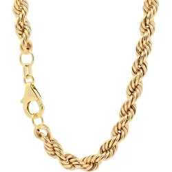 Goldkette Kordelkette Länge 60 cm von HOPLO