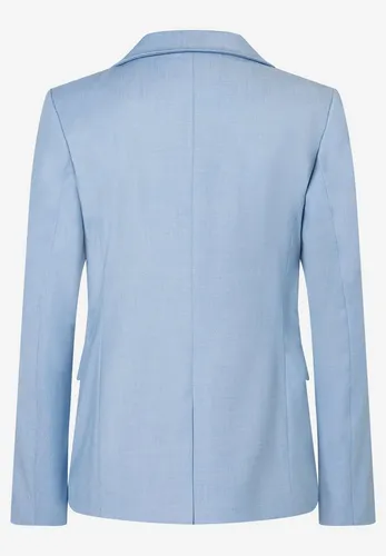 MORE&MORE taillierter Blazer in Skyblue Gr. 38 - Eleganter Jackenblazer für Business-Looks, leicht tailliert und aus hochwertigem Material für optimalen Tragekomfort. Ideal für den professionellen Einsatz.