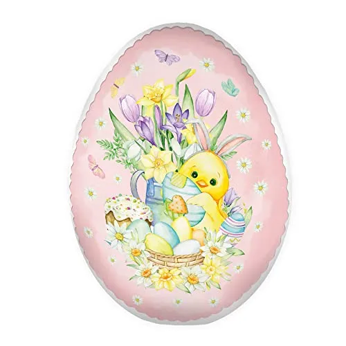 Trötsch Osterei zum Befüllen 9 cm Küken Füllei Pappei: Geschenkform Geschenkverpackung Ostern Osterei