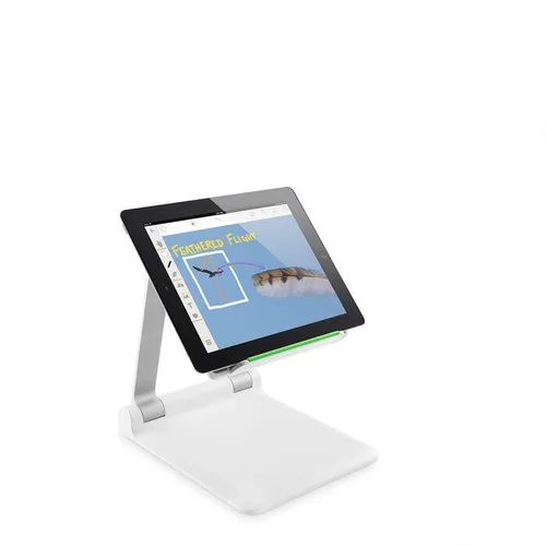 Belkin Portable Tablet Stage B2B118 - Tragbarer Tablet-Ständer, ideal für Präsentationen und Videos, leicht und zusammenfaltbar für unterwegs
