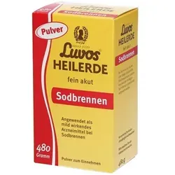 Luvos Heilerde fein akut Sodbrennen Pulver 480 g von Luvos