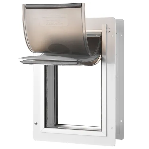 VEVOR Haustierklappe mit Schloss und 3-Klappen-System