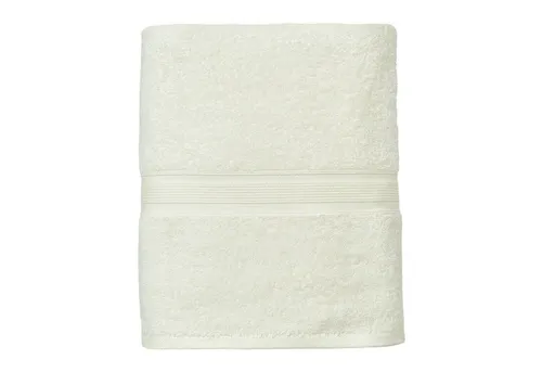 leevitex® Saunatuch Frottee XXL, (1-St), 80 x 200 cm, extra groß & saugfähig, Creme/Naturweiß