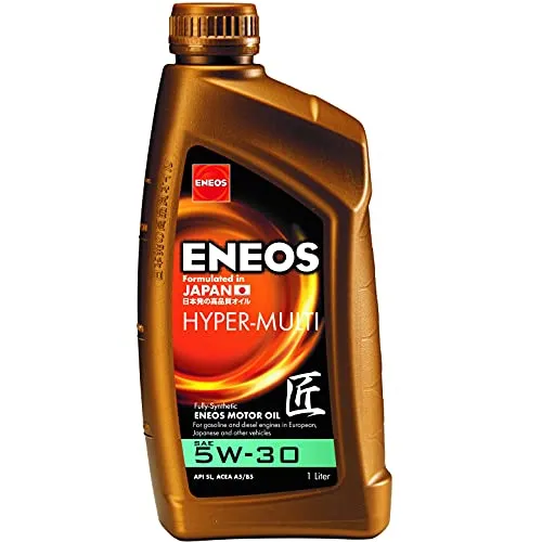 ENEOS Motoröl 5W30 “HYPER MULTI” 1L - Motorenöl für Auto - Vollsynthetisch Motor Öl - Weniger Kraftstoffverbrauch - Motorschutz