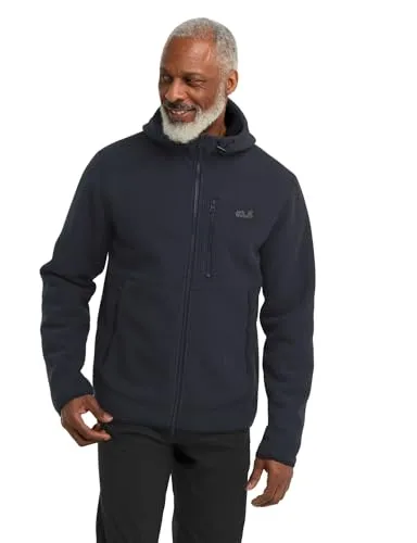Jack Wolfskin Fleecejacke LAKE RIDGE HOODED JKT M von Jack Wolfskin