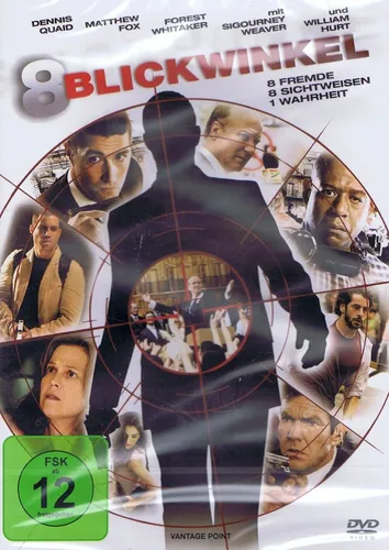 DVD NEU/OVP - 8 Blickwinkel (2008) - Dennis Quaid, Matthew Fox & Forest Whitaker