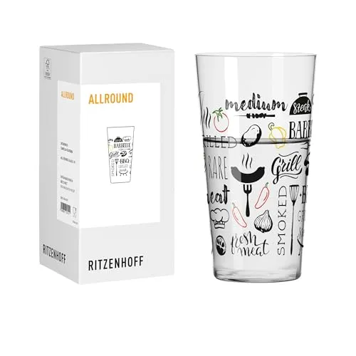 RITZENHOFF 8241001 Universalglas 600 ml in schwarz von Ritzenhoff