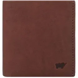 Braun Büffel SVEN RFID Geldbörse Carré 8CS cognac - Hochwertige Hochkantbörse aus naturbelassenem Büffelleder mit RFID-Schutz, 8 Kartenfächern und praktischem Münzfach – ideal für stilbewusste Herren.