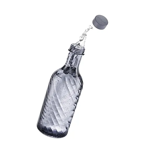 Mixcover Glasflasche kompatibel mit dem SodaStream Crystal 2.0