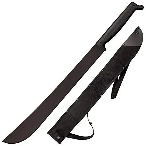 Cold Steel 97TM21S Heavy Duty Machete - Machete aus schwerem Stahl, 21 Zoll lang, ideal für Outdoor-Aktivitäten und Gartenarbeit. Inklusive schützender Scheide.