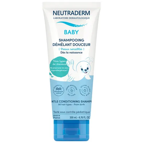 Das Neutraderm TB200ML Sanftes Baby- & Kindershampoo wurde speziell für die Pfle