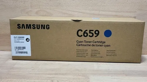 HP Samsung Toner CLT-C659S Cyan - 20.000 Seiten - Original Tonerkartusche für Samsung Drucker, hohe Ergiebigkeit von bis zu 20.000 Seiten, ideal für professionelle Druckqualität und lebendige Farben.