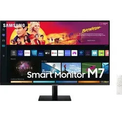 Samsung M7 S32BM700UP - 32 Zoll UHD Smart Monitor, vielseitig mit Tizen OS, HDMI und USB-C für optimale Konnektivität