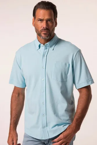 JP 1880 Herren Piqué-Hemd in großen Größen L-8XL mit FLEXNAMIC® - Elastischer Piqué-Jersey für optimalen Tragekomfort. Modern Fit und Buttondown-Kragen sorgen für einen lässigen Look. Ideal für stilbewusste Herren in Übergrößen.