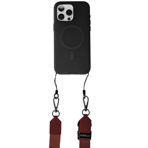 OTTERBOX Schutzhülle rot mit 2-in-1 Crossbody Strap für iPhone 16