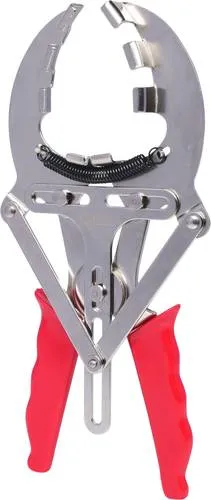 KS Tools 150.1175 Kolbenring-Zange, Ø 50-100mm - Zangen für präzise Montage und Demontage von Kolbenringen, mit tauchisoliertem Griff für sicheren Halt und vernickelter Oberfläche für Langlebigkeit.