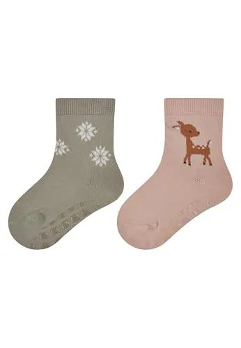 Sterntaler ABS Socken Doppelpack Reh