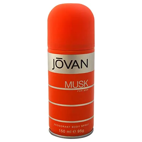 Jovan Musk for men Deo Body Spray, 1er Pack (1 x 0.15 l)