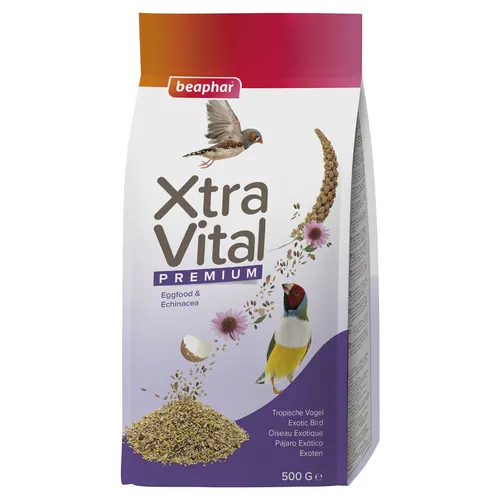 Beaphar XtraVital Exoten 500 g für Vögel, UVP 5,99 EUR, NEU