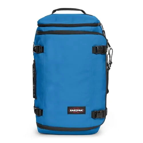 Eastpak Carry-Pack Reiserucksack blau EK0A5BHJ6V41 - Rucksack für Reisen, 17″, aus robustem Polyester, mit ergonomischem Tragesystem für optimalen Komfort unterwegs.