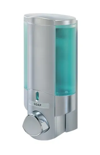 AVIVA 1-FACH SEIFENSPENDER SATIN in silber von BETEC