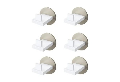 Mai & Mai Wandgarderobe Stalo08 – Edelstahl Kleiderhaken - Eleganter Kleiderhaken aus korrosionsbeständigem Edelstahl, ideal für Flur, Schlafzimmer oder Küche. Mit stabiler Tragkraft und minimalistischen Design fügt er sich perfekt in moderne Wohnstile ein.