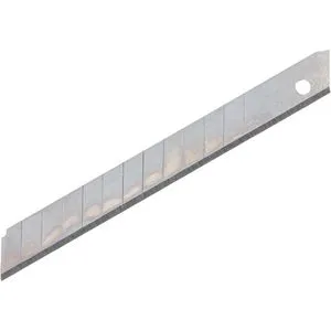 kwb Cuttermesser-Klingen 22990, Abbrechklinge, 9mm aus Stahl, 6 Stück