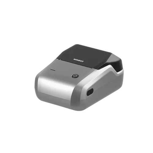 Thermodrucker NIIMBOT B1 silber, 50mm + Etikettenrolle