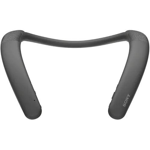 SONY SRS-NB10 - Nackenband Bluetooth-Lautsprecher schwarz, kraftvoller Sound und spritzwassergeschützt für mobile Nutzung mit 20 Std. Akkulaufzeit