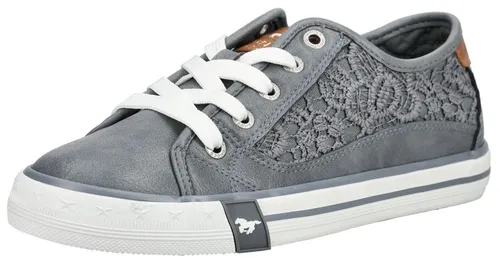 Mustang Schuhe 26M0242012 Jeans Sneaker grau 36 EU - Modischer Jeans Sneaker in Größe 36 EU, ideal für den Alltag. Mit bequemer Schnürung und strapazierfähigem Obermaterial für einen lässigen Look.
