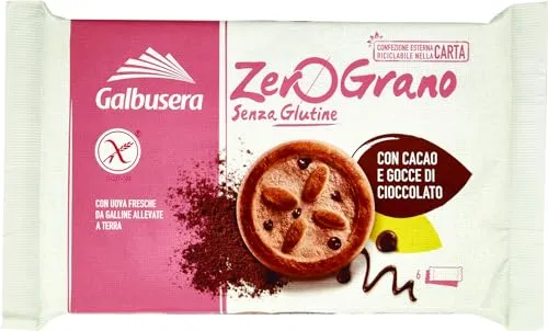 Galbusera Zerograno Gocce Cioccolato 220 G