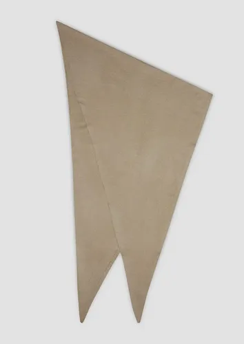 s.Oliver Schal Schal, Feinstrick Dreieckstuch mit gebürsteter Oberfläche