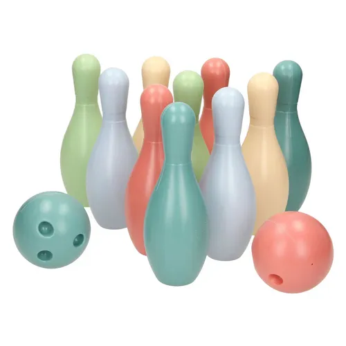 Kegeln Pastell, 12 Stück