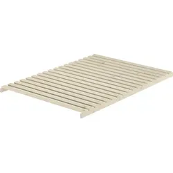 Metallfreier Holz-Bettenrost 140x200 - Lattenrost 140x200 cm, komplett ohne Metall für einen störfeldfreien Schlaf. Hergestellt aus regionalem Fichtenholz, einfach aufzubauen und ideal für gesundheitsbewusste Schläfer.