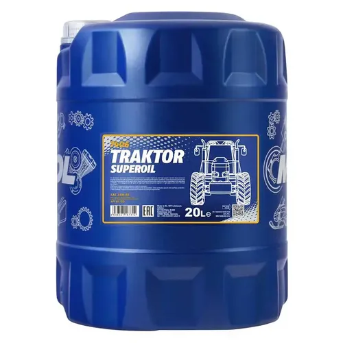MN Traktor Superoil 15W-40 20 L in braun von MANNOL