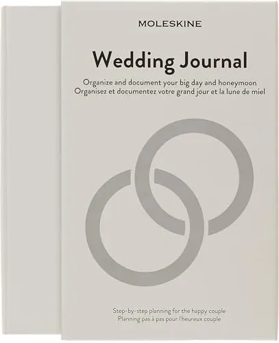 Moleskine Passion Wedding, Large, Boxed Hardcover - Hochwertiges Notizbuch für Hochzeitsplanungen, ideal zum Festhalten von Erinnerungen und Ideen im handlichen Format.