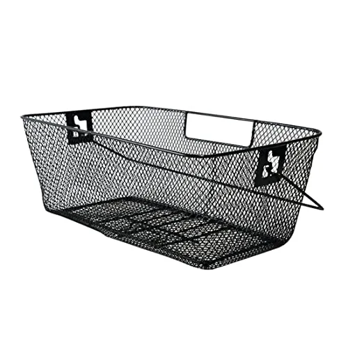 XLC Hinterradkorb Hinterradkorb-2128017100, schwarz, 40x33x25cm, 10032