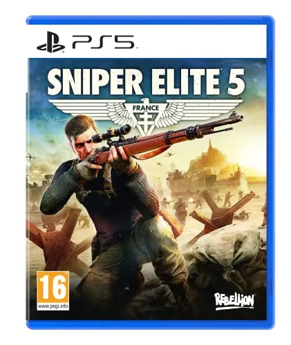 Sniper Elite 5 für PS5 - 100% uncut Bonus Edition mit Bonusmission - Spiele für PlayStation 5 - Erlebe die unzensierte Action mit allen Gore-Effekten und der exklusiven Bonusmission Wolf Mountain!