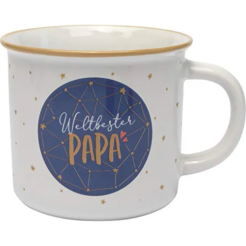 Steinzeug-Tasse Weltbester Papa