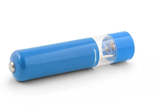 ESPERANZA EKP001B MALABARA - Pfeffermühle mit LED-Leuchten, Blau, 23 cm