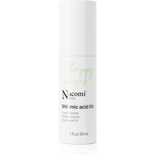Nacomi Next Level Happy Pores Reinigungspeeling für problematische und fettige Haut Shikimic acid 5% 30 ml