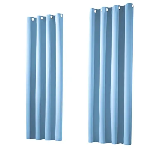 Vorhänge & Gardinen Blau von Heimtexland