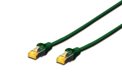 DIGITUS Patchkabel CAT 6A S/FTP DK-1644-A-005/G Ethernet Netzwerk (RJ45) Kabel