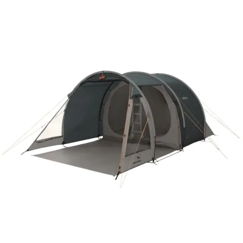 Easy Camp Tunnelzelt Galaxy 400 für 4 Personen - Geräumiges Tunnelzelt für 4 Personen, ideal für Camping und Abenteuer. Mit Sleep-Tight Innenzelt für erholsamen Schlaf und vielseitigen Eingängen für optimalen Komfort.